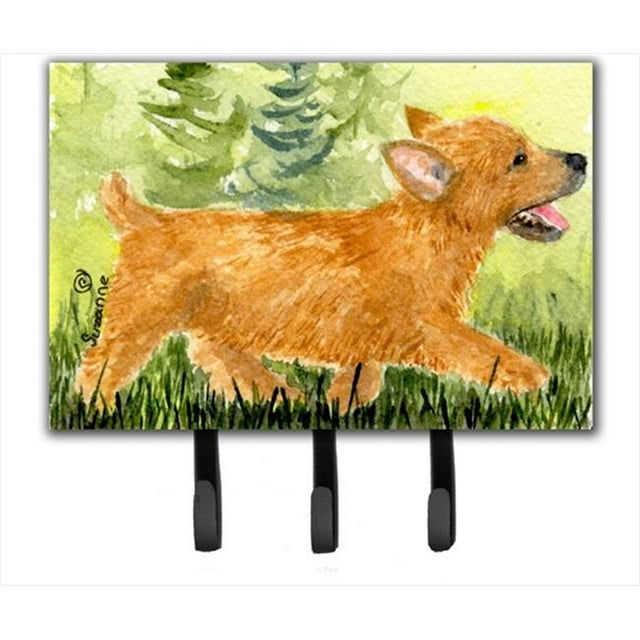 Norwich Terrier Leash Holder or Key Hook