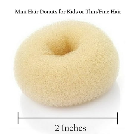 Beaute Galleria - Hair Donut Bun Maker Ring Style Mesh Chignon Ballet Bun