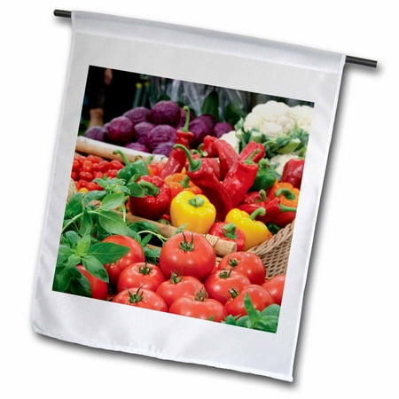 Buy Garden Furniture Online South Africa 3dRose Baskets carrying fruit and vegetables, South Africa. - Garden Flag, 12 by 18-inch ()