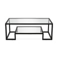 thumbnail image 4 of Evelyn&Zoe Athena 45" Wide Rectangular Coffee Table, Blackened Bronze, 4 of 5