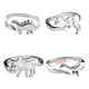 thumbnail image 2 of Anillos para mujer, regalos para mujer, lindos anillos de apertura de dinosaurio, regalo, delicado anillo de plata minimalista., 2 of 2