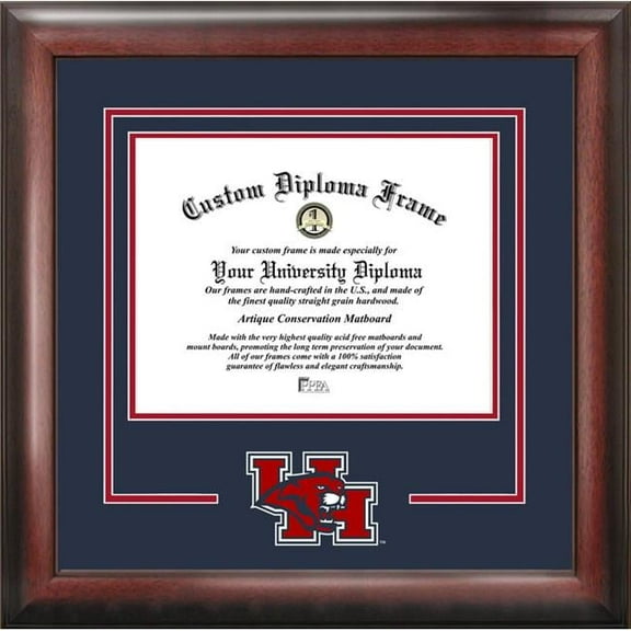 University of Houston Spirit Diploma Frame