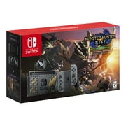Nintendo Switch with Gray Joy-Con - MONSTER HUNTER RISE Deluxe Edition - game console - Full HD - gray