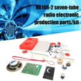 thumbnail image 2 of 7 Tubes Radio Am Électronique Hx108-2 Kit Diy Apprentissage Électronique, 2 of 5