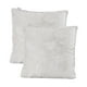 thumbnail image 1 of Cojines de Chenille Cuadrados para Sofa Dormitorio Oficina Set de 2 piezas Plateado GAON, 1 of 7