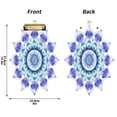 thumbnail image 5 of FORMRS Acrylic Clipboard with Low Profile Clip Standard A4 Letter Size, 12.5" x 9", Colorful Mandala, 5 of 8