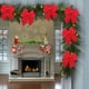thumbnail image 5 of Lazo De Tela Adorno navideño de terciopelo extragrande con forma de lazo, ideal para decorar árboles, Rkxzt, 5 of 9