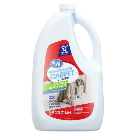Great Value Pet Stain Pro-Strength Odor Remover 64 FL OZ