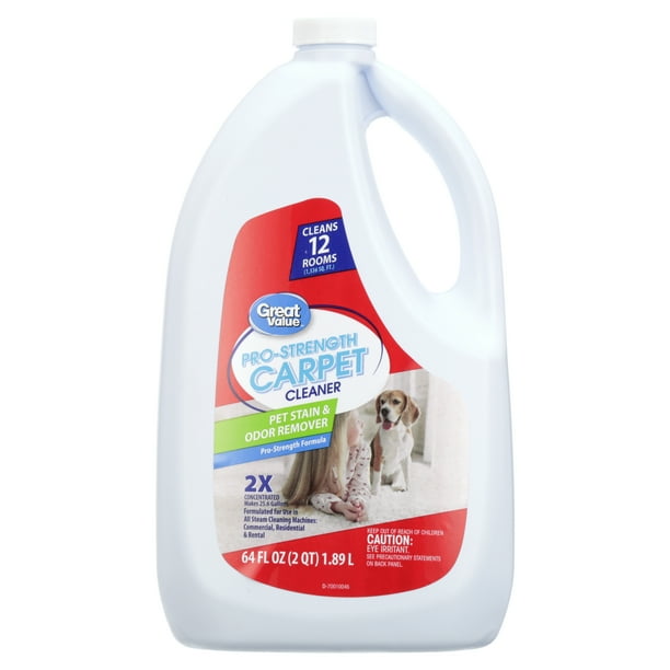 Great Value Pet Stain Odor Remover, 64 Fluid Ounce