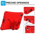 thumbnail image 3 of Dteck Kids Case for iPad mini A17 Pro 2024,iPad mini 6th Generation 8.3-inch 2021,Cute Butterfly EVA Case Kickstand Lightweight Cover with Shoulder Strap for iPad mini 7/mini 6,Red, 3 of 7