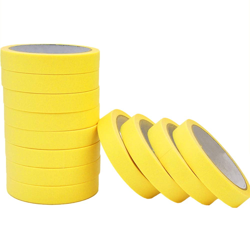12 rolls of Masking tape, Painter's tape, for spray paint, tools and  wallpaper Cars and motorcycles Spray, decoration. Masking tape 