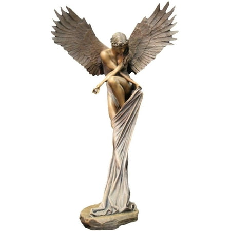 Kscd Redemption Angel Statues Innovative Resin Cherub Sculpture Decor Figurines For Home Statue Rustic Modern Farmhouse Decors Shelves 3 946 699 45in Canada - Home Decor Figurines Sculptures