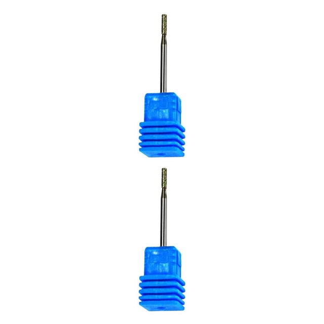 QualitChoice Ceramic Nail Grinding Drill Bit Gel Removal Manicure Polishing Tool No.09 2Set