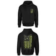 thumbnail image 3 of Howitzer Style Men's Hoodie Hands Pullover, 3 of 6