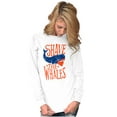 thumbnail image 4 of Shave The Whales Funny Hipster Pun Plus Size Long Sleeve Graphic Tee Shirt Brisco Brands 2X, 4 of 5