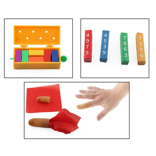 Ensemble de jouets magiques pour enfants débutants enfants adultes Illusion  Kit de tours de magie jouet de développement de l'intelligence