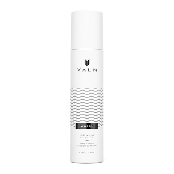 Valm Water Based Personal Lubricant - Sex Lube for Women, Men, and Couples - 8.5 fl oz Pump (Pack of 1)