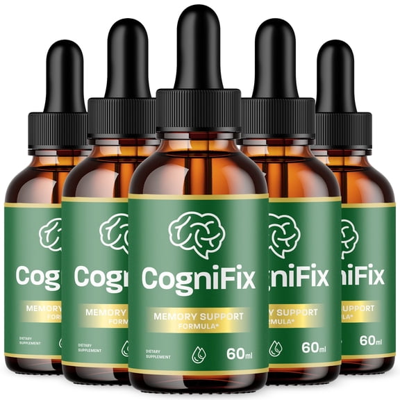 CogniFix Advanced Formula Brain Support Drops Cogni Fix Maximum Strength Supplement 150 Servings