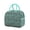Greenish-blue-4, variant on Vintage Travel Insulated Lunch Tote - Fashion Paris Thermal Lunch Bag for Women, Waterproof Girly Pink Leakproof Lunch Box for Office Flight Adventure