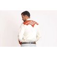 thumbnail image 2 of Camisa Vaquera Cheyenne Bordada Con Gamuza, Gran Herradura, 2 of 3