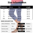 thumbnail image 3 of MLQIDK Pedal Pushers for Women Yoga Leggings Dressy Casual High Waisted Knee Length Yoga Leggings Trendy Summer Yoga Capri Pants with Pockets Black XL, 3 of 7
