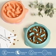 thumbnail image 6 of Walbest Non-Slip Slow Feeder Bowl for Dogs, 22.5cm x 4.8cm, PP with Anti-Choking Feature, 6 of 7