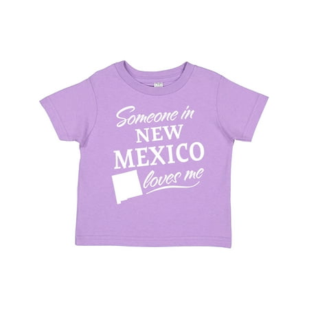 

Inktastic Someone in New Mexico Loves Me Gift Toddler Boy or Toddler Girl T-Shirt