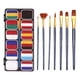 thumbnail image 1 of Paletas de pintura BLESIY 12 colores pinceles pinturas faciales profesionales, 1 of 8