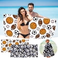 thumbnail image 1 of Xihbxyly Toalla de Playa de Microfibra, Superligera, Resistente a La Arena, de Secado Rápido, Multiusos para Viajes, Piscina, Yoga y Actividades Al Aire Libre, 76 X 152 Cm., 1 of 7