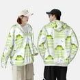 thumbnail image 6 of Sigee Frogs and Dragonflies Print UPF50+ Men's Sun Protection Hoodie Shirt SPF UV Shirt Long Sleeve Fishing Outdoor Lightweight, S-3XL, 6 of 9