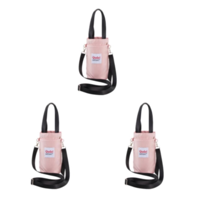 Xingzhi Unisex Fashion Shoulder Bag Convenient And Versatile Suitable For All Occasions Crossbody Pink 3Set