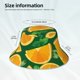 thumbnail image 3 of Balery Orange Sombreros para el sol para hombre y mujer, sombrero de pescador con UPF 50+, 3 of 6