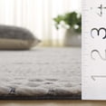 thumbnail image 4 of SAFAVIEH Marbella Cassarah Striped Runner Rug, Light Grey/Ivory, 2'3" x 5', 4 of 10