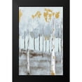thumbnail image 2 of Sunny 10x14 Black Modern Framed Museum Art Print Titled - Birch Metallic Gray Day 3, 2 of 5
