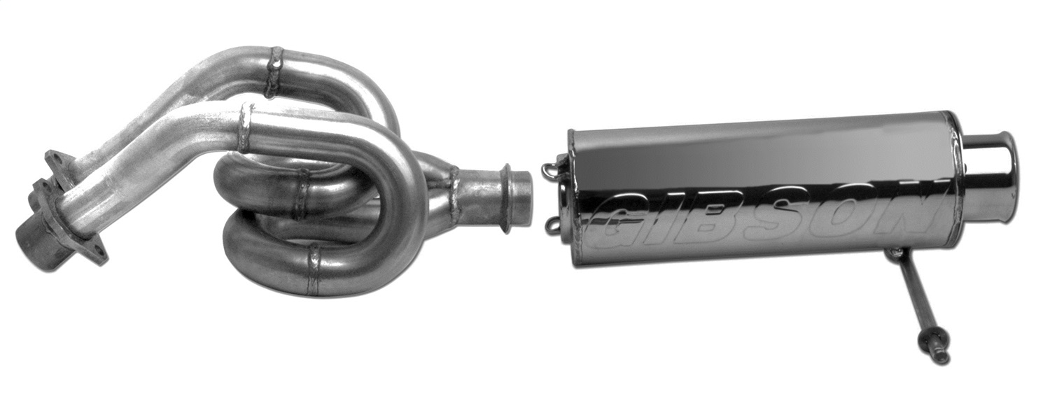 Gibson Exhaust 96002 GIB96002 0407 YAMAHA RHINO 660 STAINLESS SINGLE