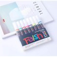 thumbnail image 1 of 8 Colors Erasable Highlighter Fluorescent Liquid Chalk Marker Pen for Painting Graffiti Office, 1 of 9
