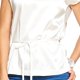 thumbnail image 4 of Blusón Mujer Moda Casual Formal Cinto Decorativo Ivory blanco CH, 4 of 5