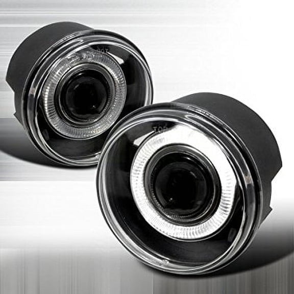 Spec-D Tuning 2004-2007 Jeep Grand Cherokee Halo Projector Fog Light Clear