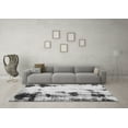 thumbnail image 3 of Ahgly Company Indoor Rectangle Abstract Gray Modern Area Rugs, 2' x 5', 3 of 4
