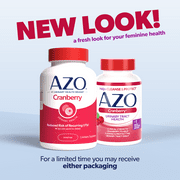 AZO Cranberry Urinary Tract Health Supplement, Helps Cleanse & Protect for Reduced UTIs, 100 Count