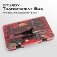 thumbnail image 3 of KastKing Tackle Box, Plastic Tackle Trays, 4 Packs Lure Boxes Terminal Tackle -Bait Vault, 3 of 8