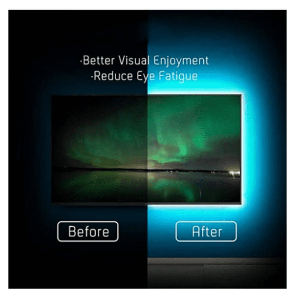 Diy ambilight tv dream 2024 screen usb led strip