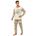 thumbnail image 3 of Family Matching Christmas Pajamas Set, Christmas Printed Long‑Sleeve Sleepwear, Soft Holiday PJs forfor Family Members of All Ages Perfect for Xmas Morning, Eve Photos & Festive Gatherings, 3 of 5