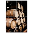 thumbnail image 1 of Picture-Tiles.com: Wine Ceramic Tile Wall Mural WAL501203-46L. 32"W x 48"H using (24) 8" x 8" Ceramic Tiles-Satin Finish, 1 of 3