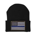 thumbnail image 1 of Gravity Trading Bandera Americana con Rayas Azul Remiendo Gorante Espeluznante Negro, 1 of 2