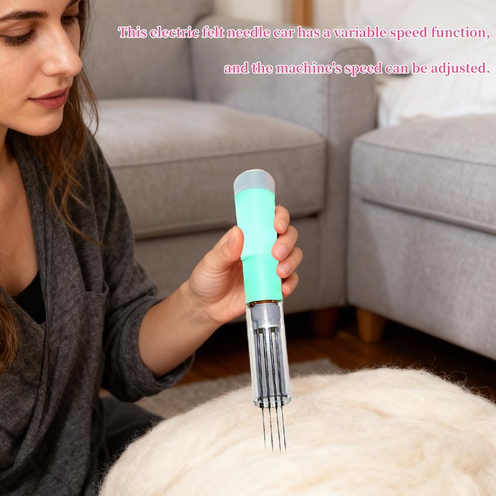 Electric Needle Felting Machine Wool Felting Tool, Speed Adjustable Tool-