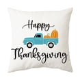 thumbnail image 4 of Juego de 4 fundas de cojín decorativas de otoño, 45,7 x 45,7 cm, fundas de almohada cuadradas cortas de felpa con diseño de enano otoñal para salón, cama, sofá y coche., 4 of 5