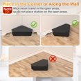 thumbnail image 5 of HYEASTR 12 Pcs Mice Station with Key Triangle Bait Station Reusable Rodent Trap Bait Box, Keeps Children and Pets Safe Indoor & Outdoor, Bait Not Included, Suitable for Small Mice, 5 of 7