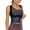 Black, variant on FANNYC Women Hot Sauna Sweat Vest Slimming Shirt Body Shaper Waist Trainer Corsets Sauna Suit Weight Loss Workout Shirt Tank Top