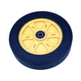 thumbnail image 4 of Rueda de triciclo para niños, piezas de reparación de ruedas de bicicleta para niños, eje de rodamiento para triciclos Rueda trasera amarilla, 4 of 9